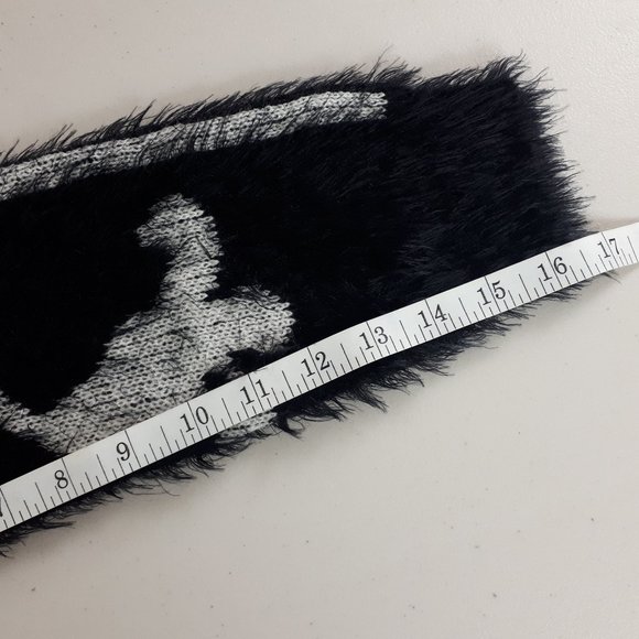 Cleo Black White Eyelash Knit Cardigan - Picture 8 of 15